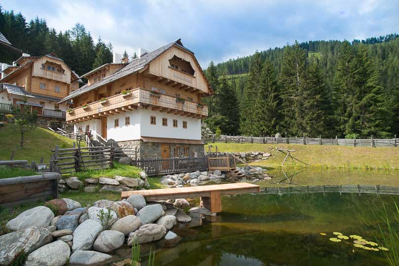 Almdorf Seinerzeit in Kärnten, Austria