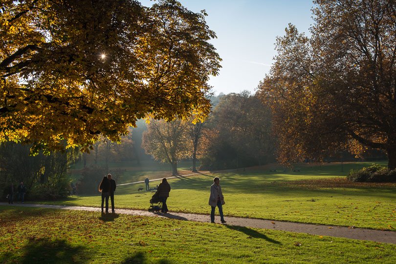 Bielefeld, Bürgerpark, Herbst