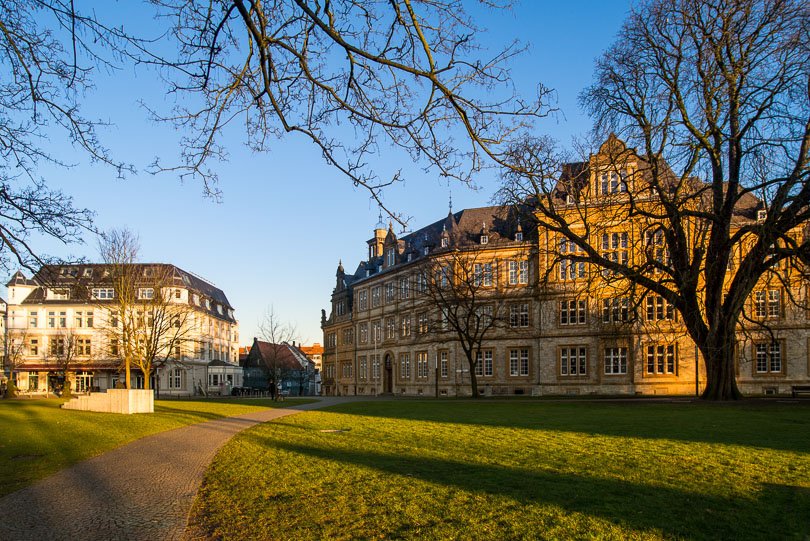 Bielefeld, Ratsgymnasium, Grest’sche Hof, Herbst