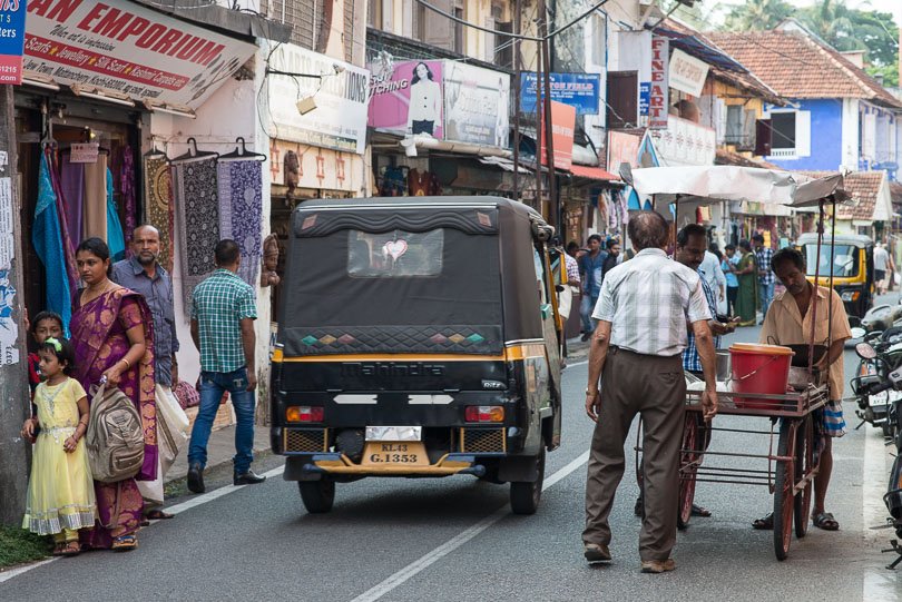 Indien, Cochin, Strasse