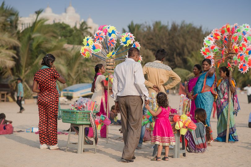 Indien, Mumbai, Strand