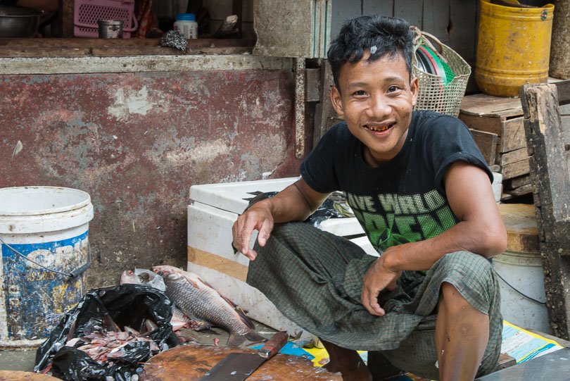 Myanmar, Markt