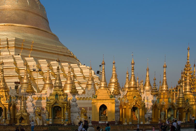 Myanmar, Shwedagon Pagode, Rangun, Buddhismus 