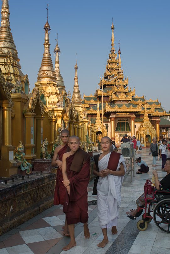 Myanmar, Shwedagon Pagode, Rangun