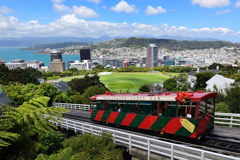 Neuseeland, Wellington, Seilbahn, Cablecar