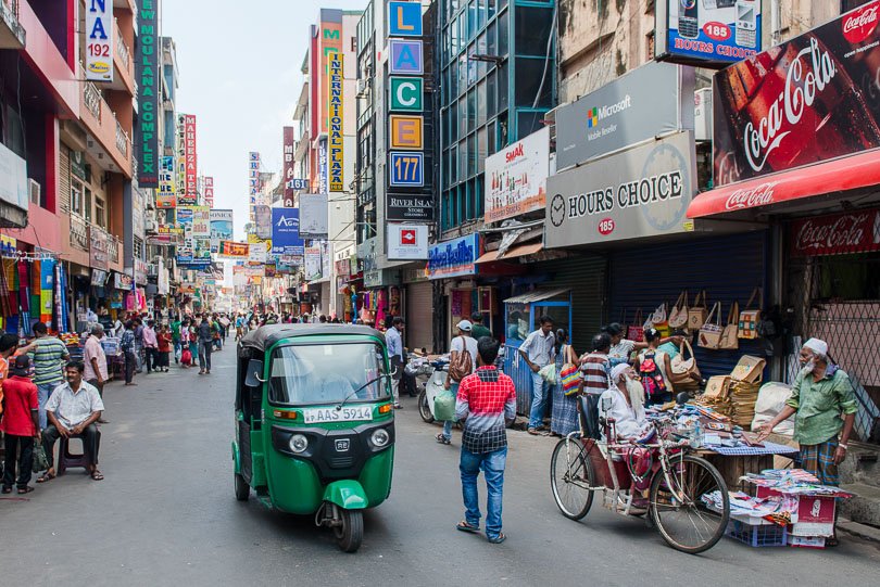 Sri Lanka, Colombo, Straße