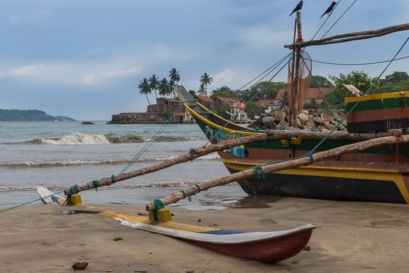 Sri Lanka, Fischerboot