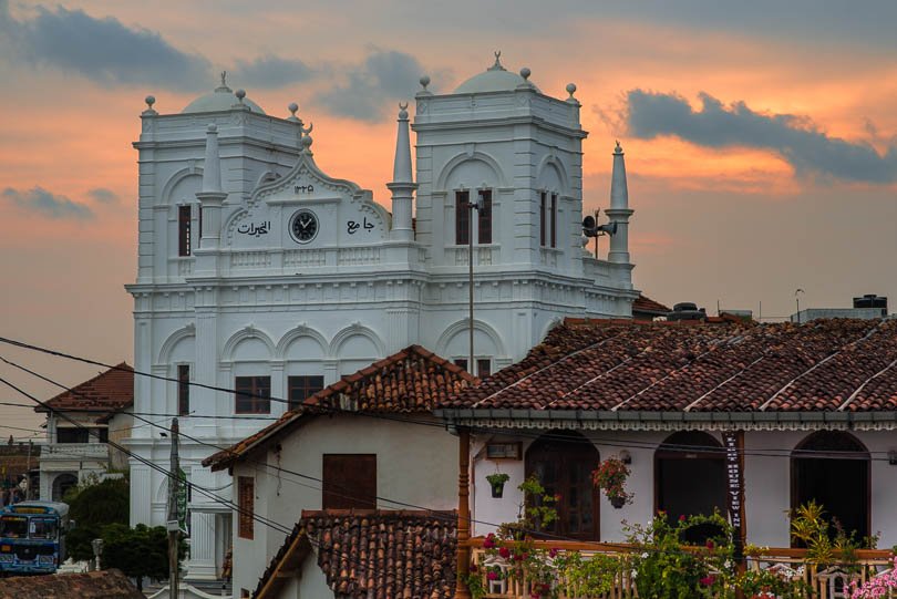 Sri Lanka, Galle, Meera-Moschee