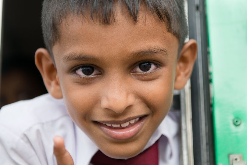 Sri Lanka, Galle, Schüler