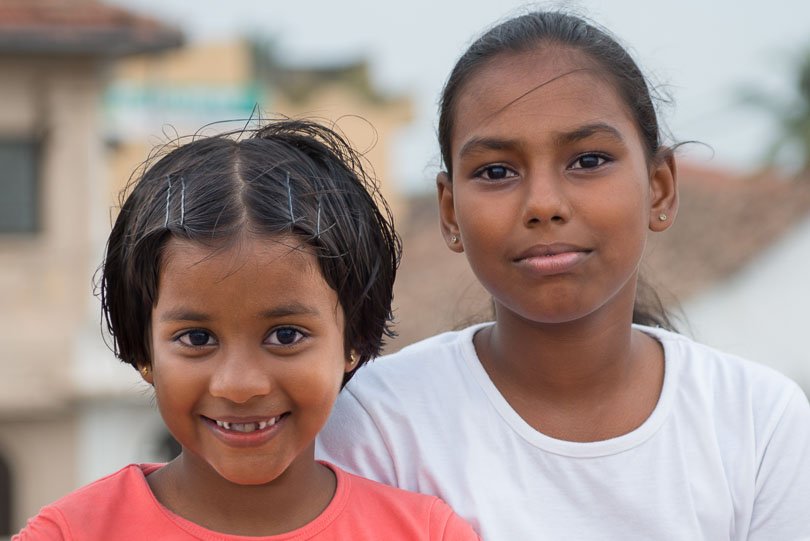 Sri Lanka, Galle, Girls