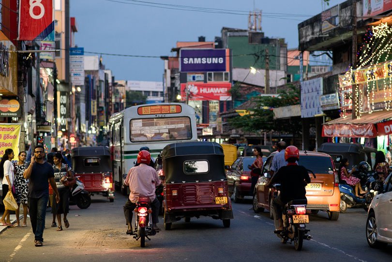 Sri Lanka, Galle, Straße
