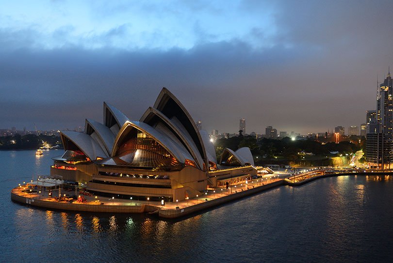 Sydney, Opera House, Opernhaus, Australien, Morgenstimmung