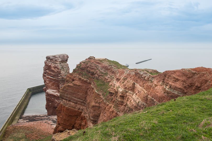 Helgoland, Lange Anna, Steilküste