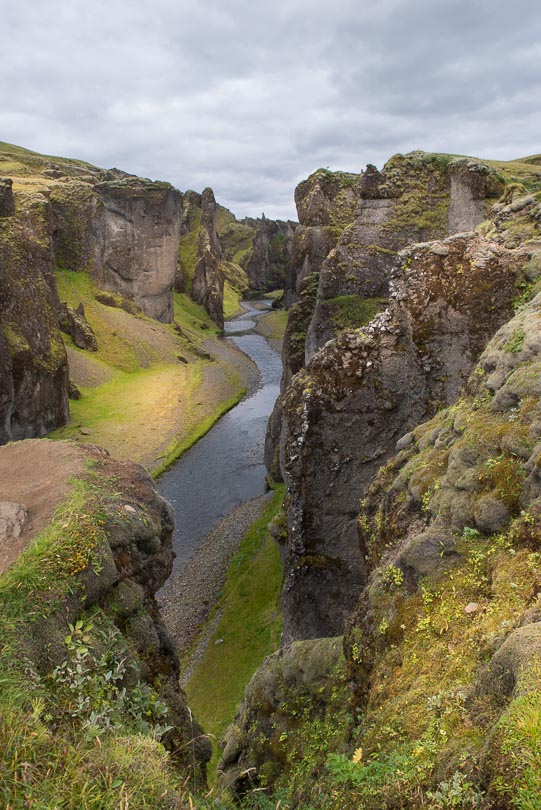 Island, Canyon, Fjadrargljufur, Sueden, Sehenswuerdigkeit