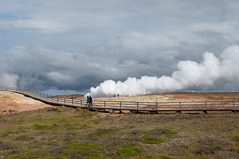 Island, Geothermie, Reykjanes, Sehenswuerdigkeit 