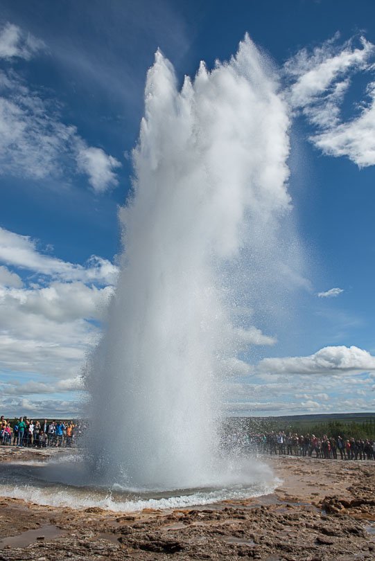 Island, Geysir Strokkur, Sehenswuerdigkeiten