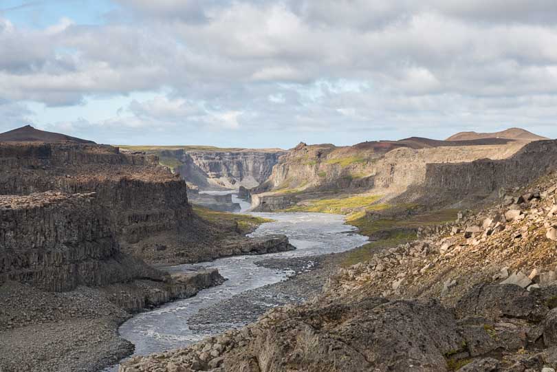 Islan, Canyon beim Dettifoss 