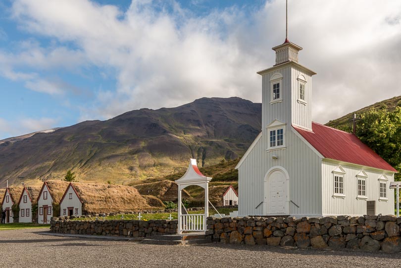 Island, Laufáskirkja, Museum, Grenivík, Iceland Highlights