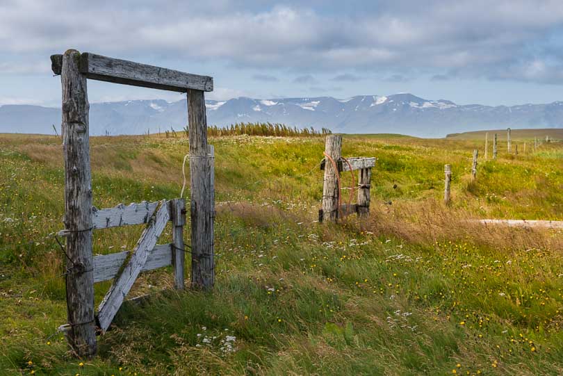 Island, Norden, Husavik, Landschaft