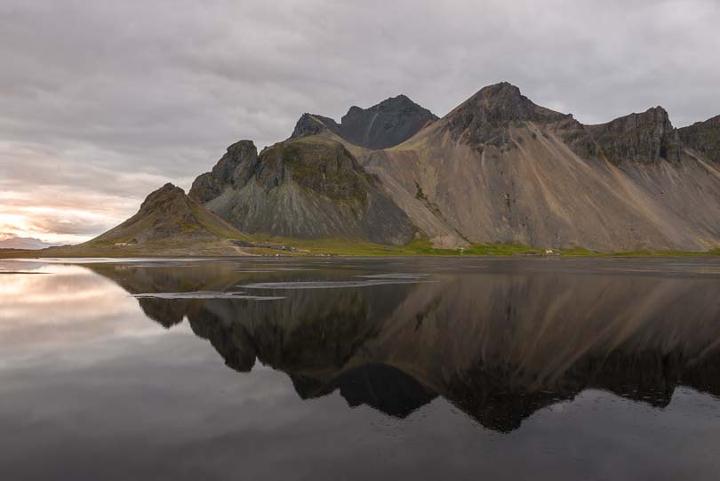 Island, Stokksnes, Vestrahorn, Klifatindur