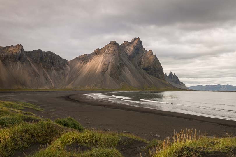 Island, Stokksness, Vestrahorn, Abend, Iceland Highlights