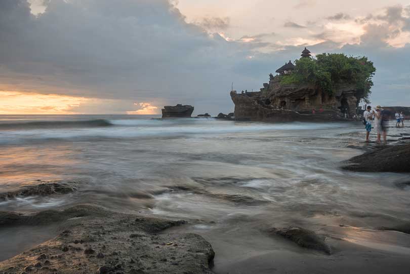 Tana Lot Tempel auf Bali (Indonesien)