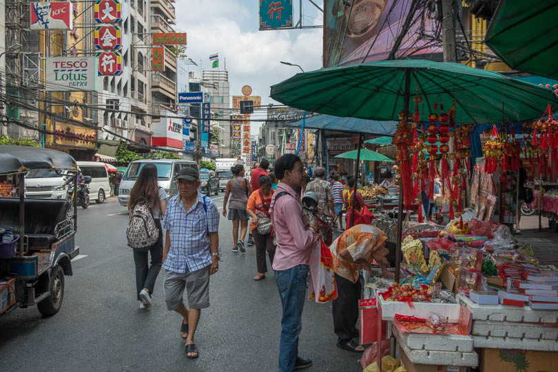 Chinatown in Bangkok, Thailand