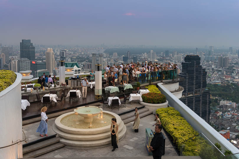 Skybar, Lebua Hotel im State Tower, Bangkok