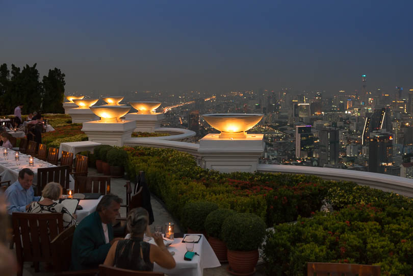 Skybar, Lebua Hotel im State Tower, Bangkok