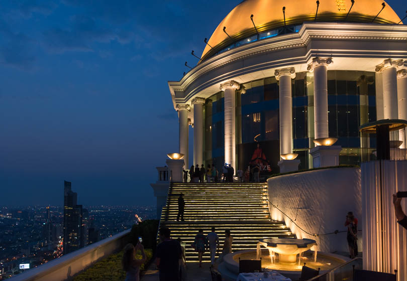 Skybar im Lebua Hotel im State Tower, Bangkok