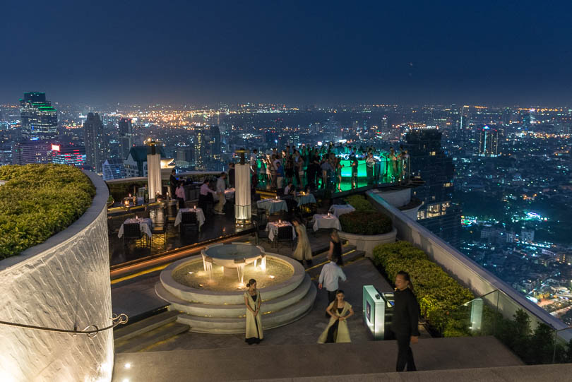 Skybar, Lebua Hotel im State Tower, Bangkok