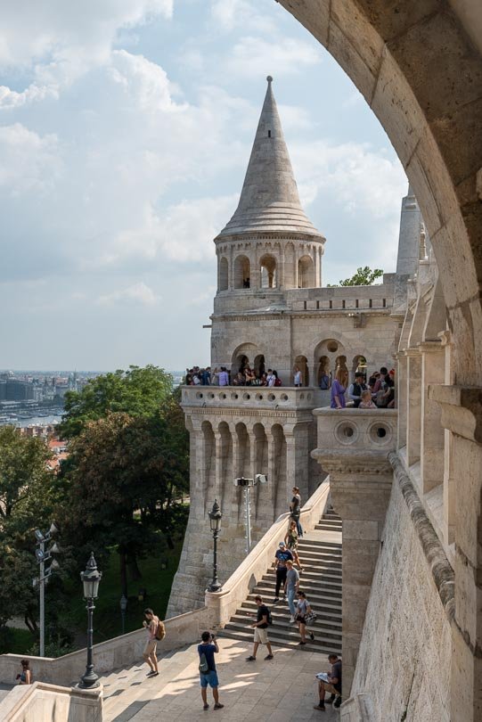 Budapest Highlights: Fischerbastei auf dem Burgberg von Buda