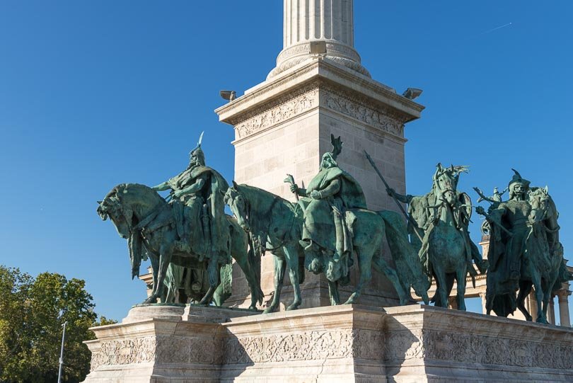 Budapest Sehenswürdigkeiten: Heldenplatz mit Milleniumsdenkmal