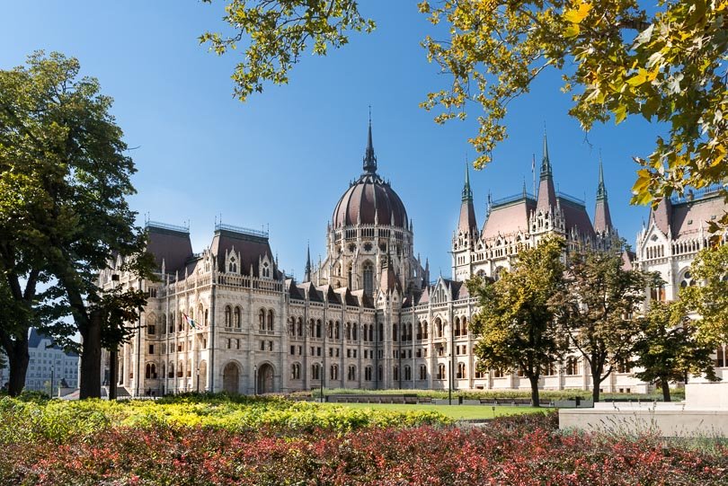 Sehenswürdigkeiten in Budapest: das ungarische Parlament in Pest