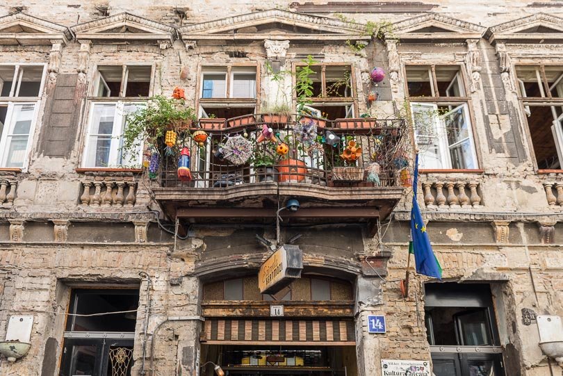 Budapest: Ruin Bar Szimpla Kert in Pest