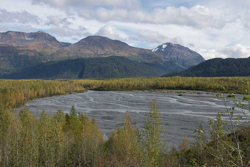 Berglandschaft bei Seward, Alaska, USA