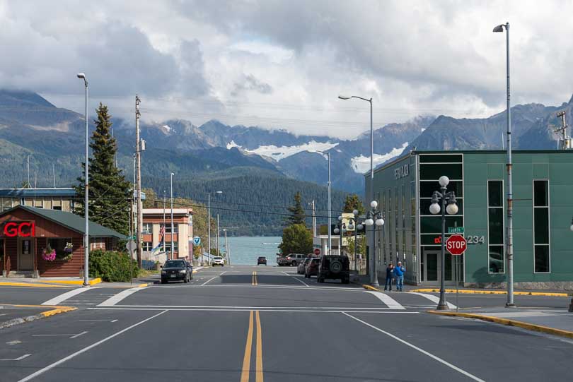 Seward in Alaska, USA