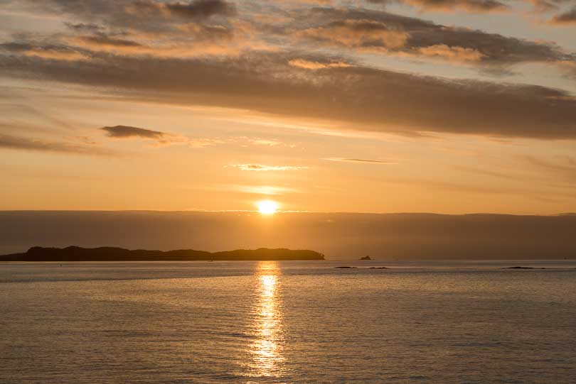 Alaska, USA, Sonnenaufgang 