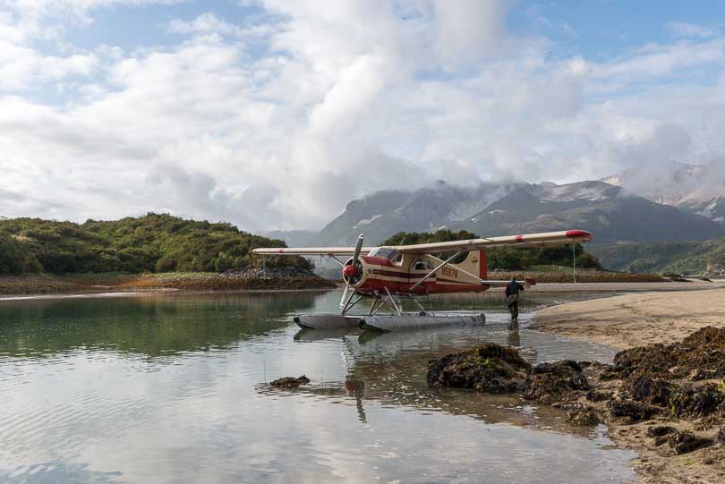 Wasserflugzeug, Bucht, Fjord, Inlet, Alaska, USA