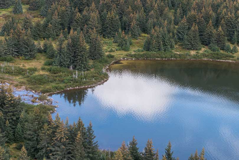 Alaska, USA, kleiner Bergsee