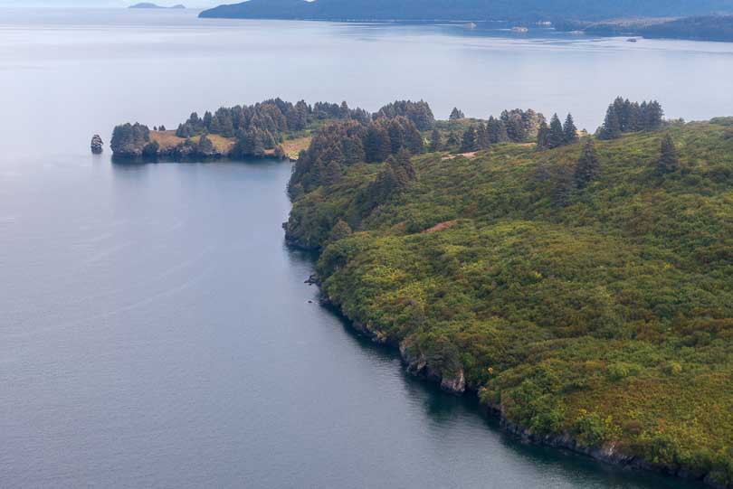 Alaska, USA, Küstenlandschaft bei Kodiak