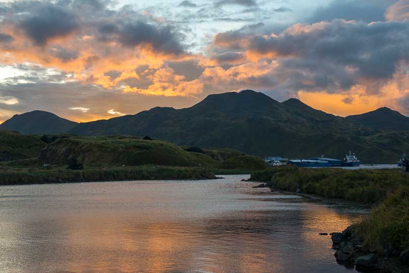 Alaska, USA, Morgenstimmung