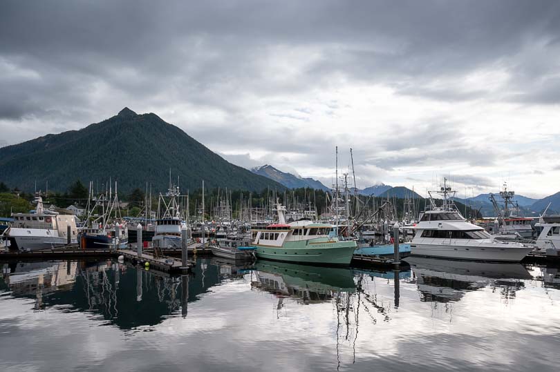 Alaska, USA, Sitka, Hafen, Marina, Boote