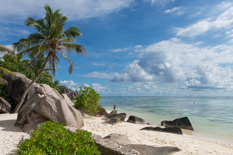 Traumstrand auf den Seychellen